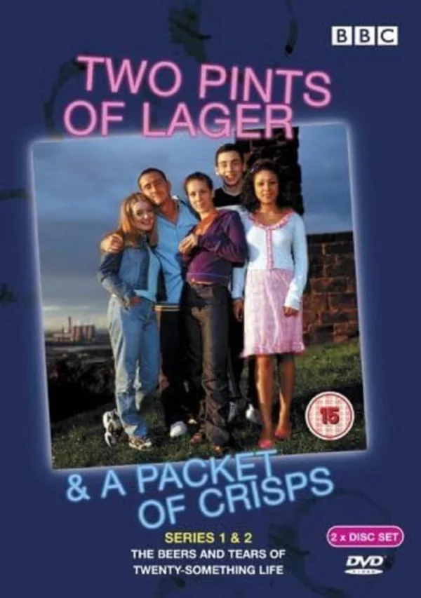 Two Pints of Lager & a Packet of Crisps - Series 1 & 2 Ralf Little 2003 DVD