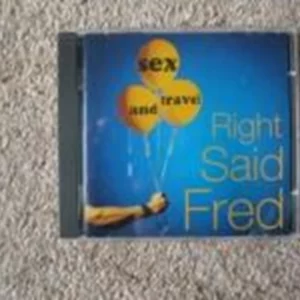 Sex and Travel Right Said Fred 1993 CD Top-quality Free UK shipping