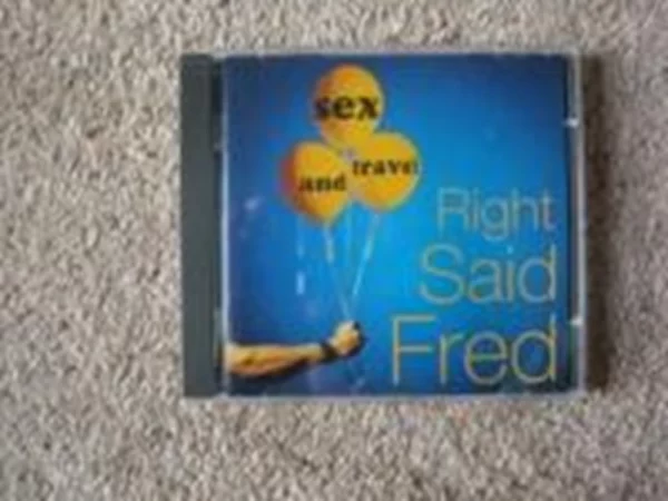 Sex and Travel Right Said Fred 1993 CD Top-quality Free UK shipping