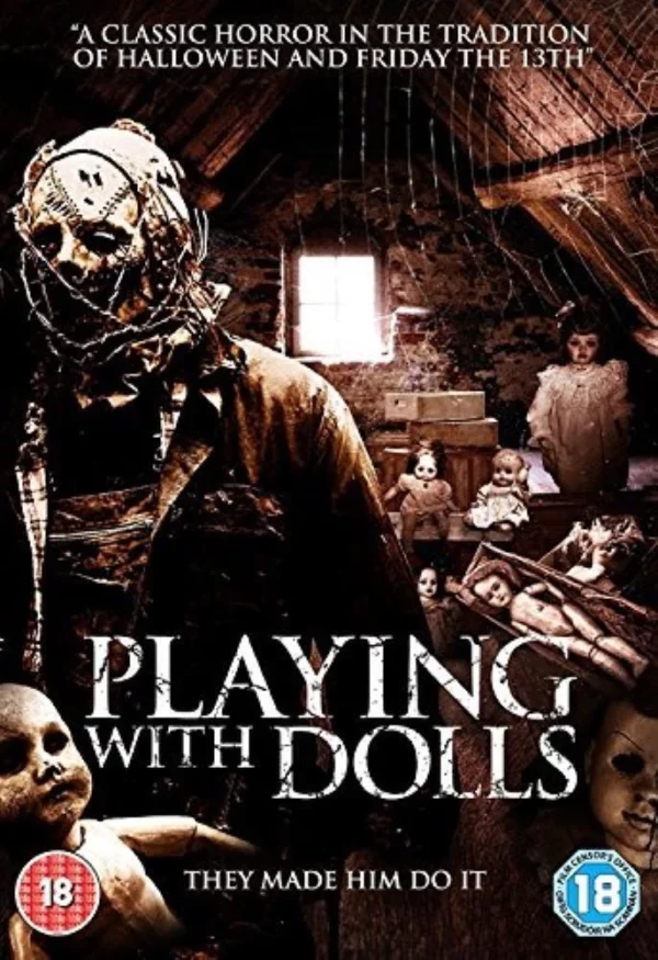 Playing with Dolls Richard Tyson DVD Top-quality Free UK shipping