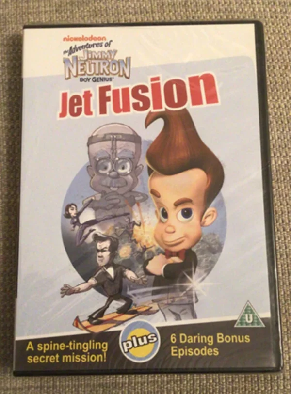 The Adventures Of Jimmy Neutron Jet Fusion Debi Derryberry New DVD Top-quality