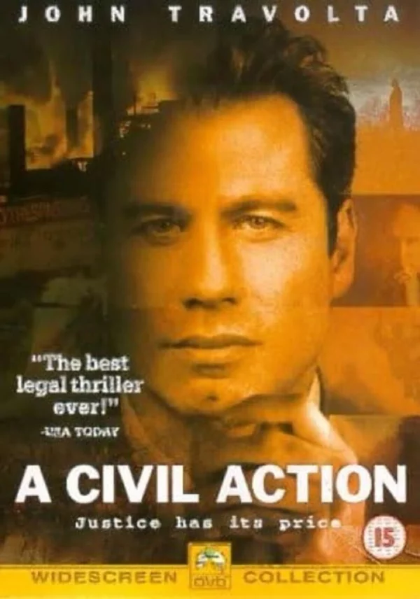 A Civil Action John Travolta 2000 New DVD Top-quality Free UK shipping