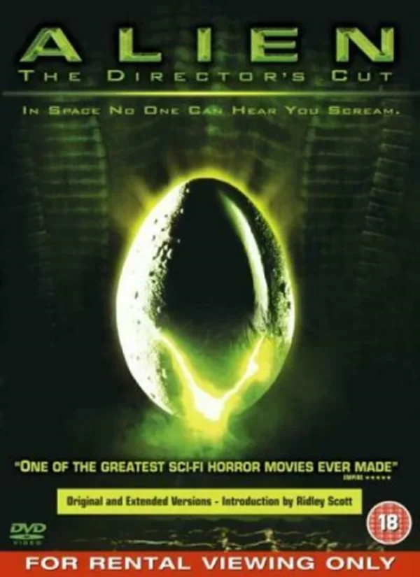 ALIEN DIRECTORS CUT Sigourney Weaver 2004 DVD Top-quality Free UK shipping