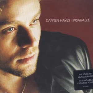 Insatiable Darren Hayes 2002 CD Top-quality Free UK shipping