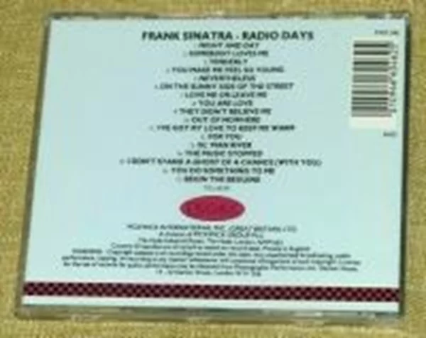 Radio days Frank Sinatra 1991 CD Top-quality Free UK shipping