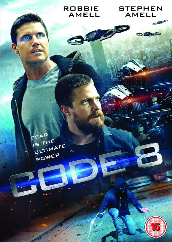 Code 8 Robbie Amell 2020 DVD Top-quality Free UK shipping