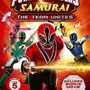 Power Rangers Samurai The Team Unites Alex Heartman 2012 DVD Top-quality