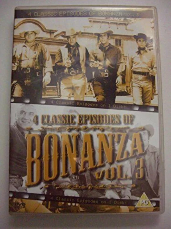 4 Classic Episodes Of Bonanza Vol 1 LORNE GREENE DVD Top-quality