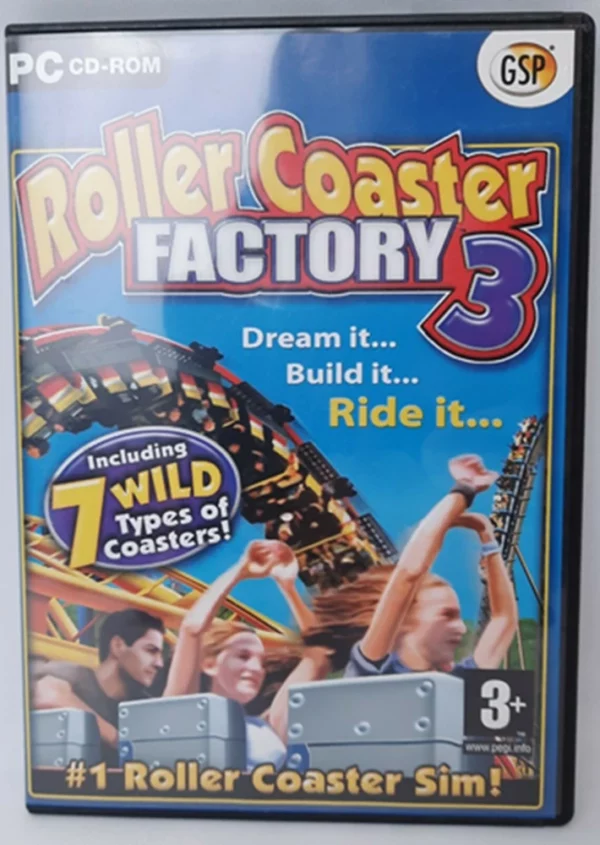 Roller Coaster Factory 3 Windows XP 2009 Top-quality Free UK shipping