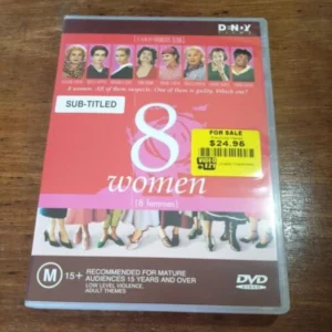 8 WOMEN DVD Top-quality Free UK shipping