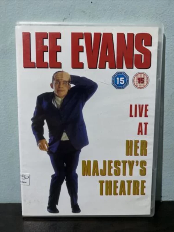 Lee Evans: Live At Her Majesty's Theatre Lee Evans 2005 DVD Top-quality