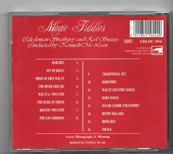 Caledonian Strathspey - Magic Fiddles Caledonian Strathspey & Reel Society CD