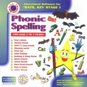 Full Marks Keystage Phonic Spelling 2008 DVD Top-quality Free UK shipping