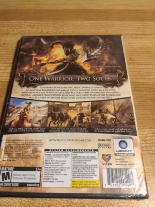 Prince of Persia The Two Thrones PC 2005 Top-quality Free UK shipping