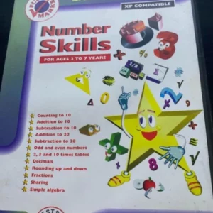 Number Skills KS2 educational Pc game PC Top-quality Free UK shipping