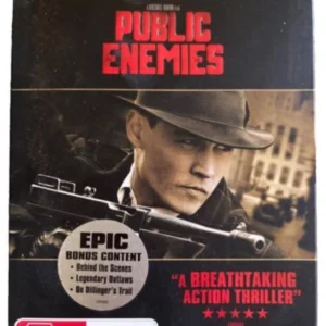 Public Enemies 2009 DVD Top-quality Free UK shipping