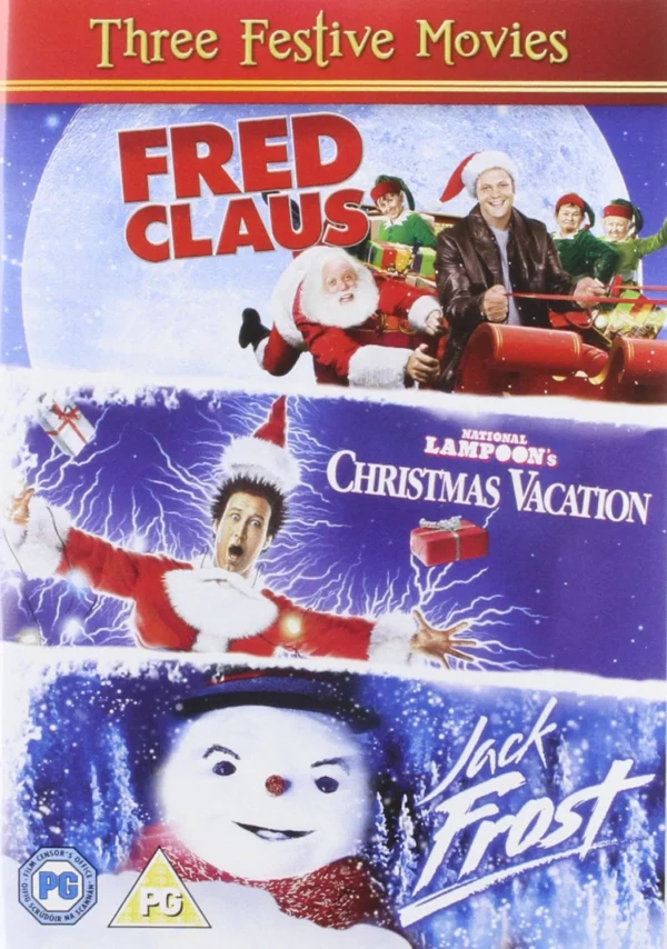 Three Festive Movies - Fred Claus/National Lampoons Christmas Vacation/Jack Fr