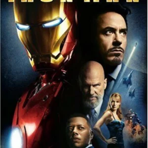 Iron Man Robert Downey JR. DVD Top-quality Free UK shipping