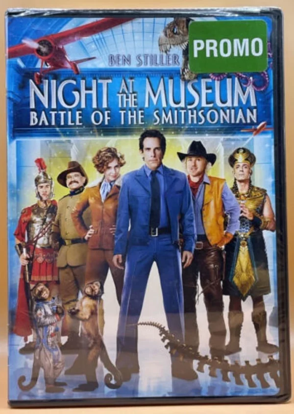 Night at the Museum Battle of the Smithsonian 2009 DVD Top-quality