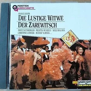 Der Zarewitsch - Die Lustige Witwe Franz Lehár 1992 CD Top-quality