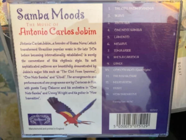 Carlos Antonio - Samba Moods Music of Antonio Carlos Jobim CD Top-quality