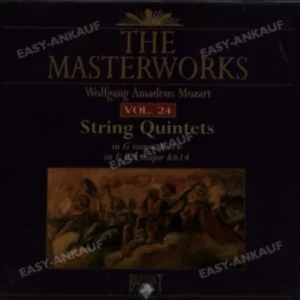 Mozart Masterworks 24: String quintets, KV 516, 614 Mozart 1989 CD Top-quality