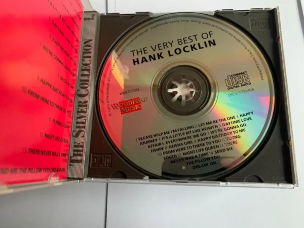 The Very Best Of Hank Locklin HANK LOCKLIN 1990 CD Top-quality Free UK shipping