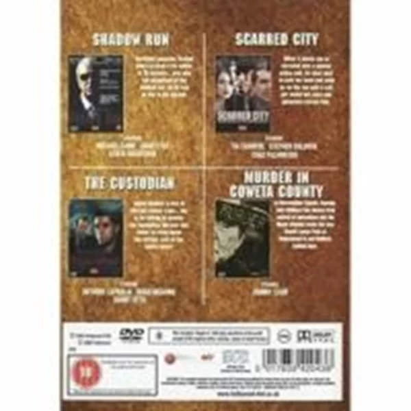 Shadow Run/ Scarred City/ The Custodian/ Murder In Coweta County Anthony Quinn