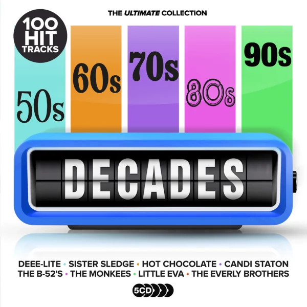 Ultimate Decades Various Artists 2020 CD Top-quality Free UK shipping