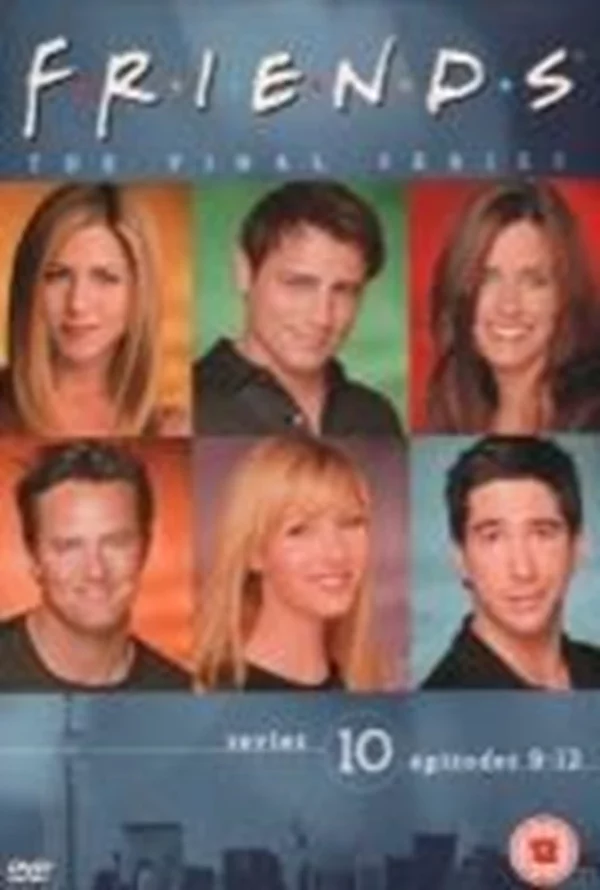 Friends: Series 10, Episodes 9 - 12 Jennifer Aniston 2004 DVD Top-quality