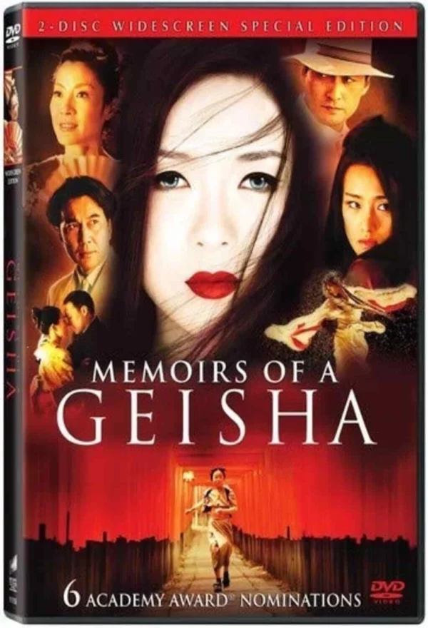 Memoirs of a Geisha Ziyi Zhang 2006 DVD Top-quality Free UK shipping