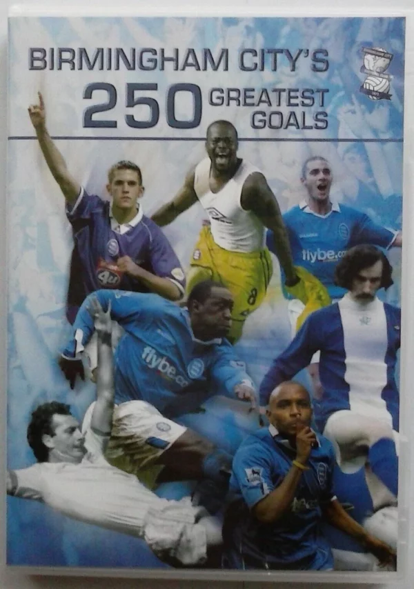 Birmingham City 250 Greatest Goals Birmingham City FC 2007 New DVD Top-quality