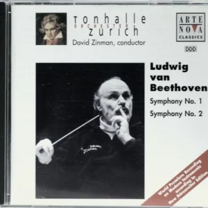 Symphony No. 1 / Symphony No. 2 Ludwig van Beethoven 1999 CD Top-quality