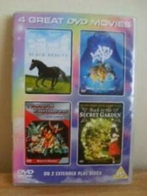 4 Great DVD Movies, Black Beauty, Help I’m A Fish, Transformers, Secret Garden