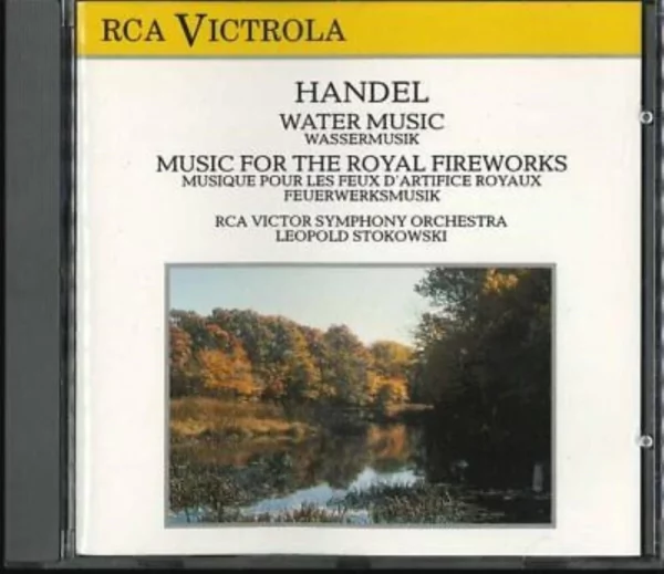 Handel Water & Fireworks Music various 1988 CD Top-quality Free UK shipping