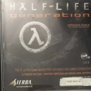 HALF-LIFE GENERATION Windows 95 1998-2000 Top-quality Free UK shipping