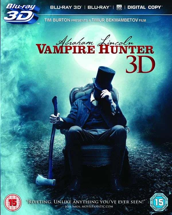 Abraham Lincoln - Vampire Hunter Benjamin Walker 2012 Blu-ray Top-quality