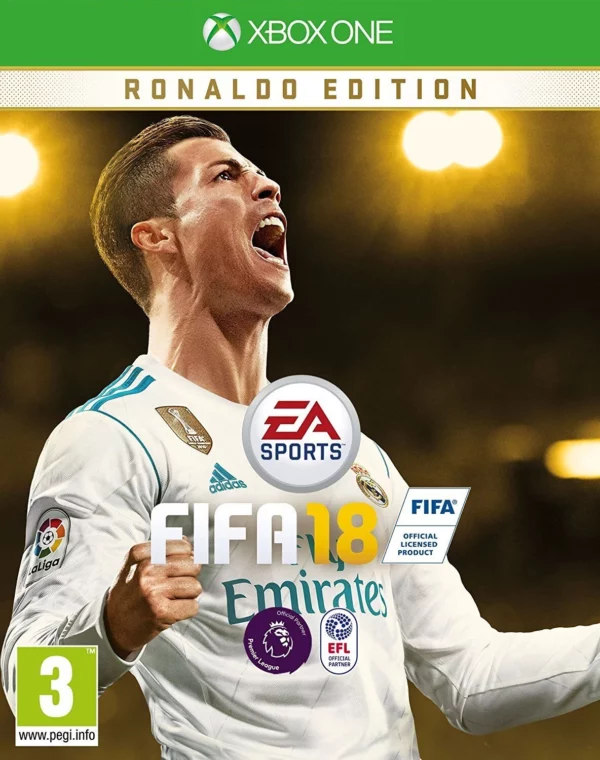 FIFA 18 Ronaldo Pre-Order Edition Xbox One 2017 Top-quality Free UK shipping