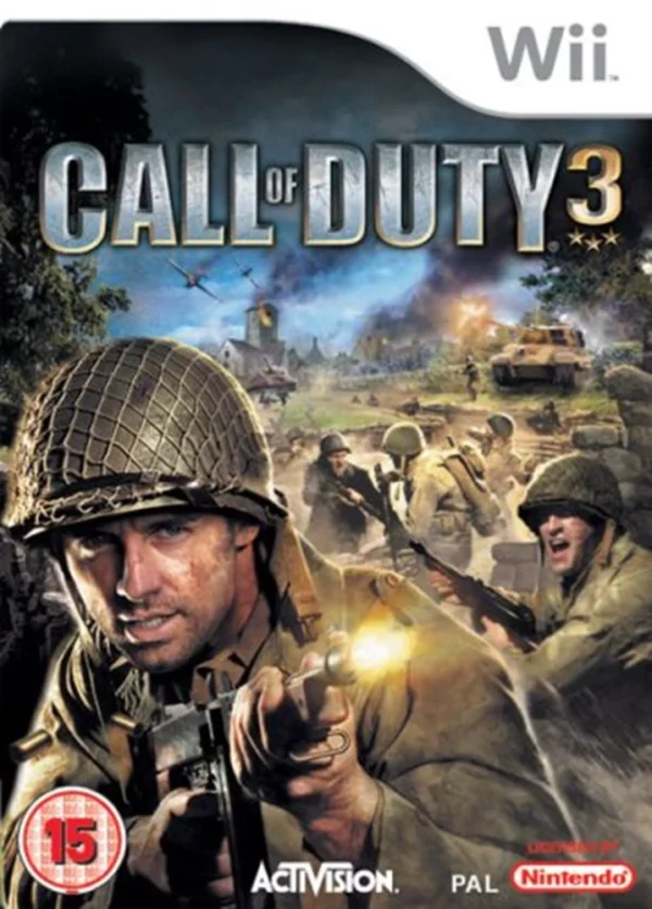 Call of Duty 3 Nintendo Wii 2006 New Top-quality Free UK shipping