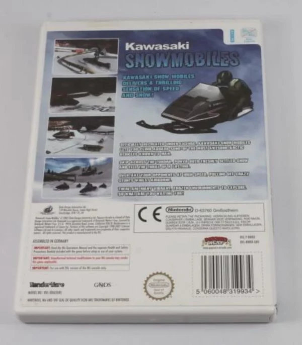 Kawasaki Snowmobiles Nintendo Wii 2007 Top-quality Free UK shipping