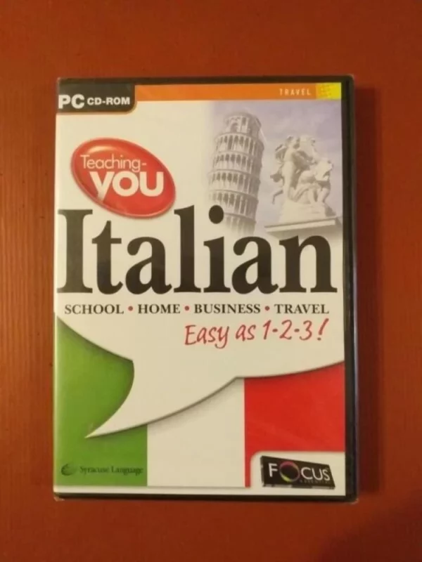 Teaching You Italian PC 2002 Top-quality Free UK shipping