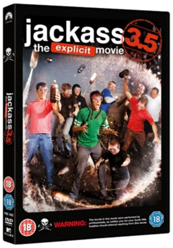 Jackass 3.5 Johnny Knoxville 2011 DVD Top-quality Free UK shipping