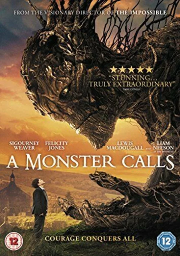 A Monster Calls Felicity Jones 2016 DVD Top-quality Free UK shipping