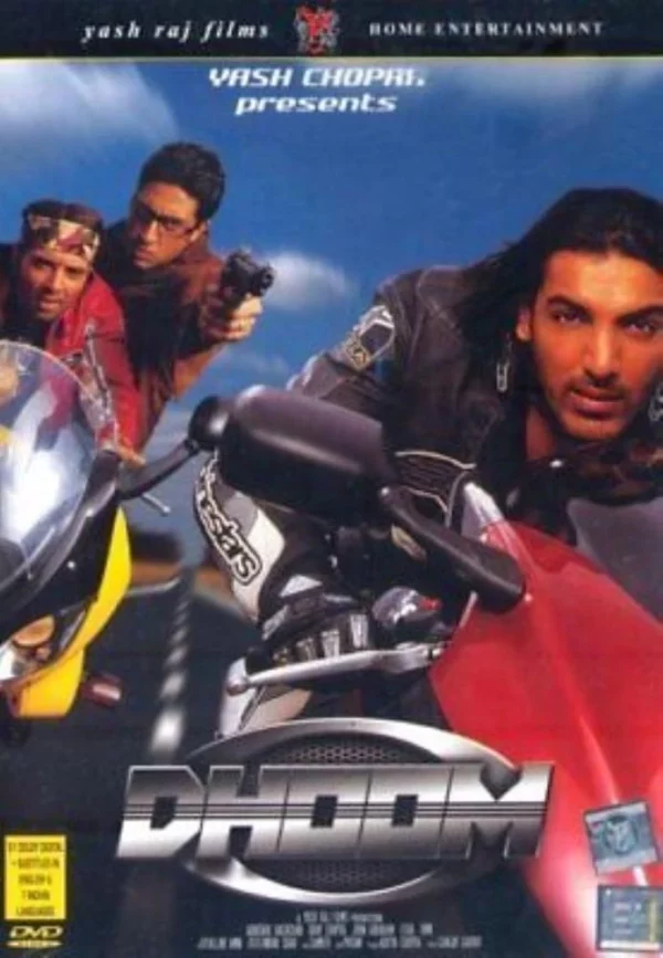 Dhoom John Abraham 2004 New DVD Top-quality Free UK shipping