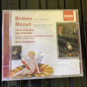 Brahms: Violin Concerto; Mozart: Sinfonia various 2001 New CD Top-quality