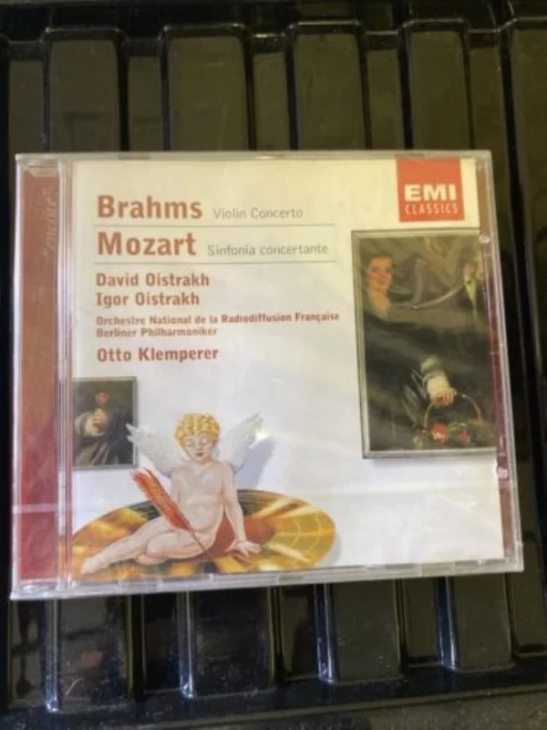 Brahms: Violin Concerto; Mozart: Sinfonia various 2001 New CD Top-quality