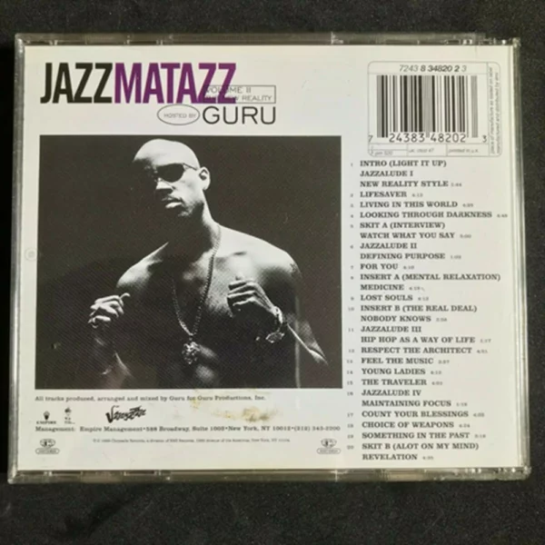 Jazzmatazz Volume II: The New Reality Guru 1995 CD Top-quality Free UK shipping