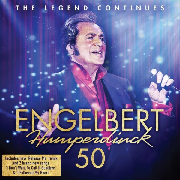 Engelbert Humperdinck: 50 Engelbert Humperdinck 2017 New CD Top-quality