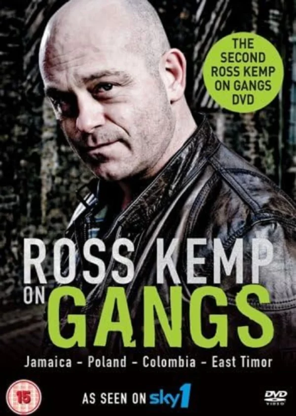 On Gangs - Jamaica, Poland, Colombia, East Timor Ross Kemp 2008 DVD Top-quality