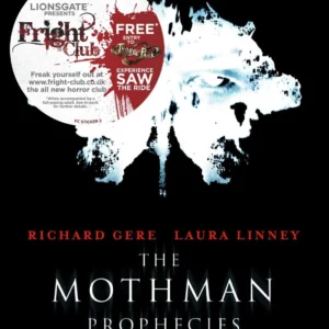 The Mothman Prophecies Richard Gere 2007 DVD Top-quality Free UK shipping